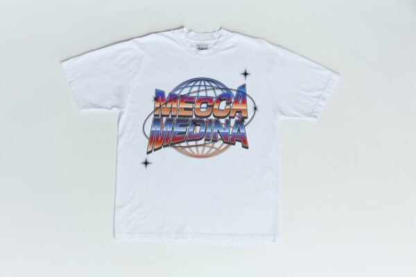 Mecca & Medina Retro Typeface Tee